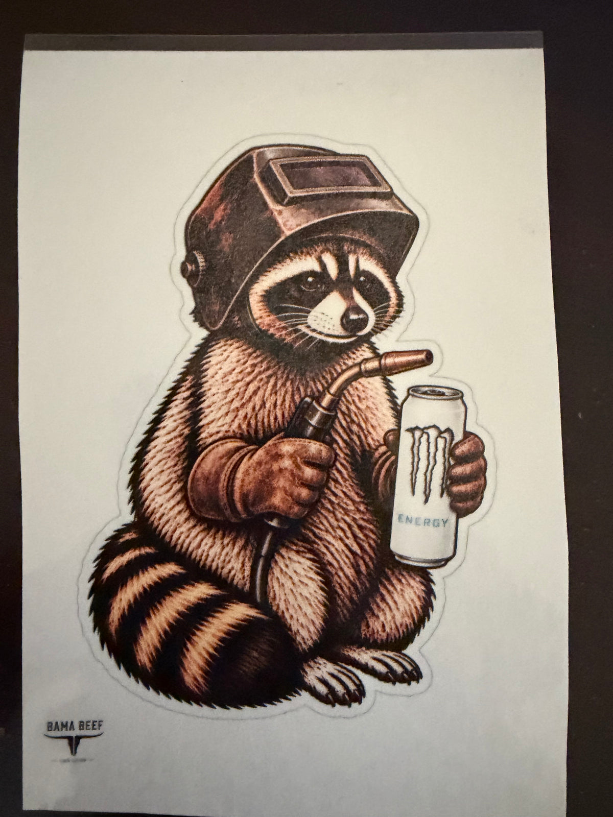 Welder Racoon