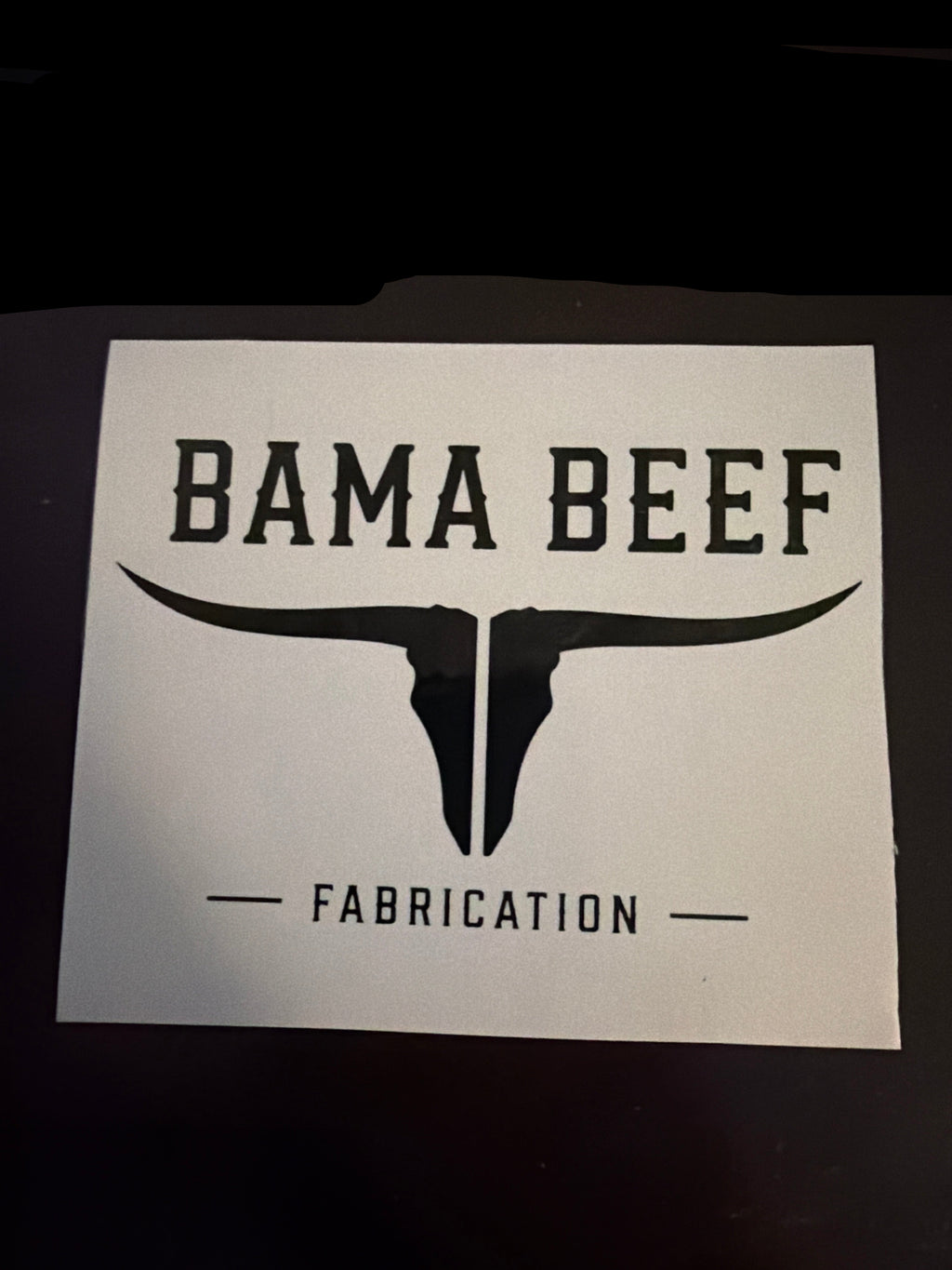 3x3 Logo Sticker