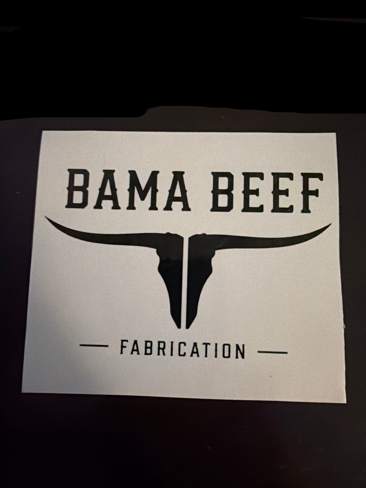 3x3 Logo Sticker