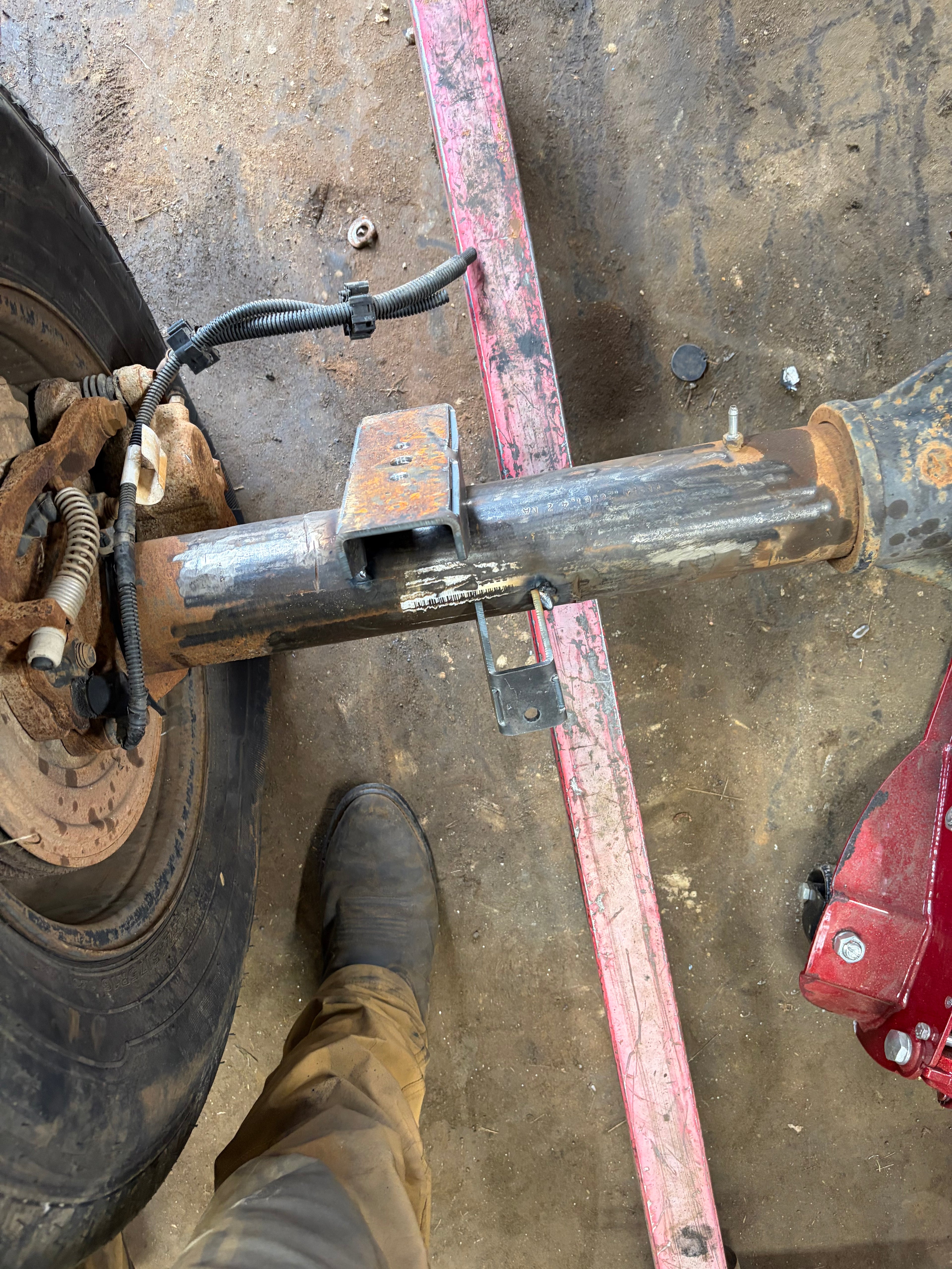Leaf Spring Perches for One ton axle Swap