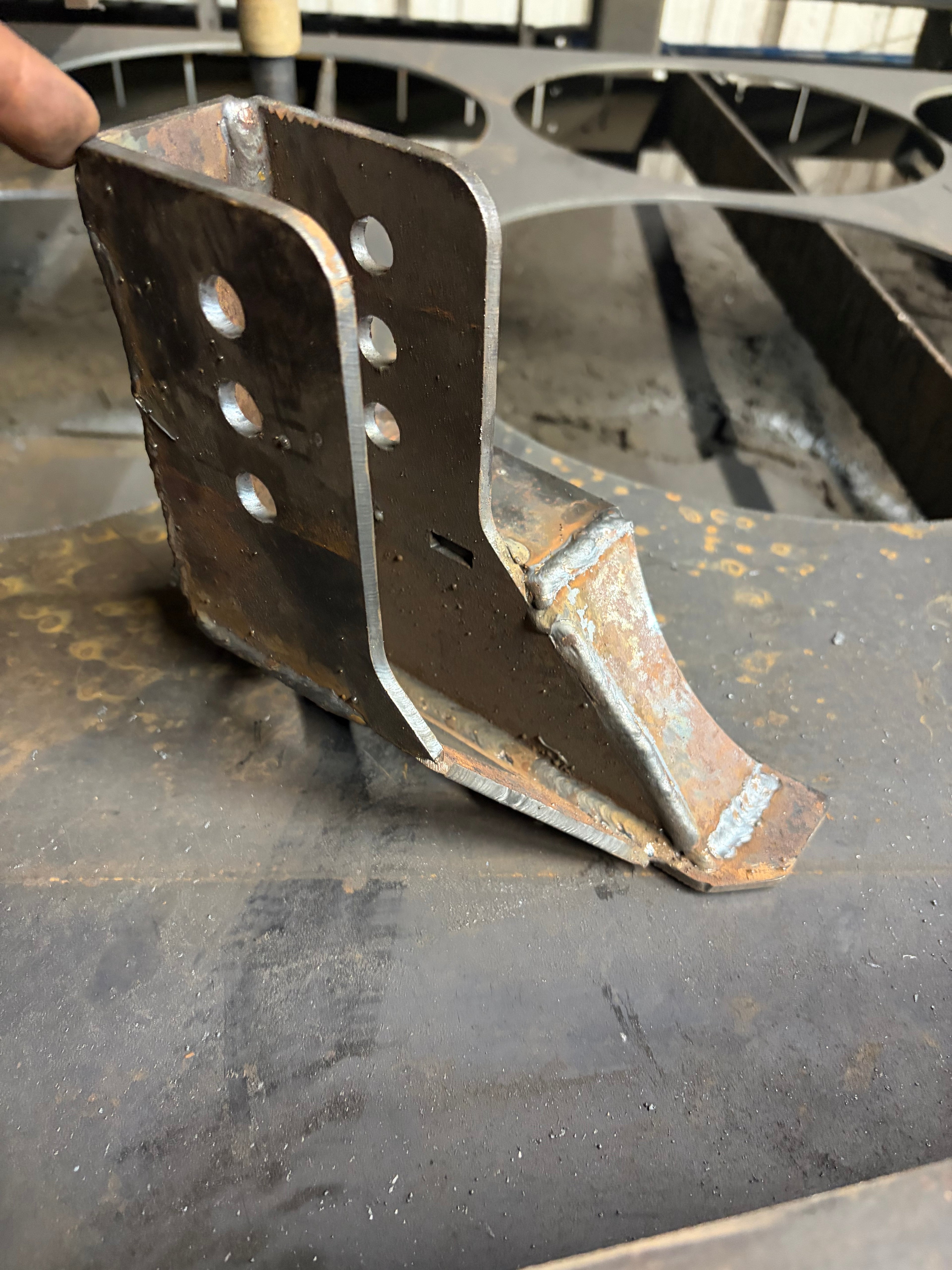 Adjustable Track Bar mount Axle Side for One Ton's