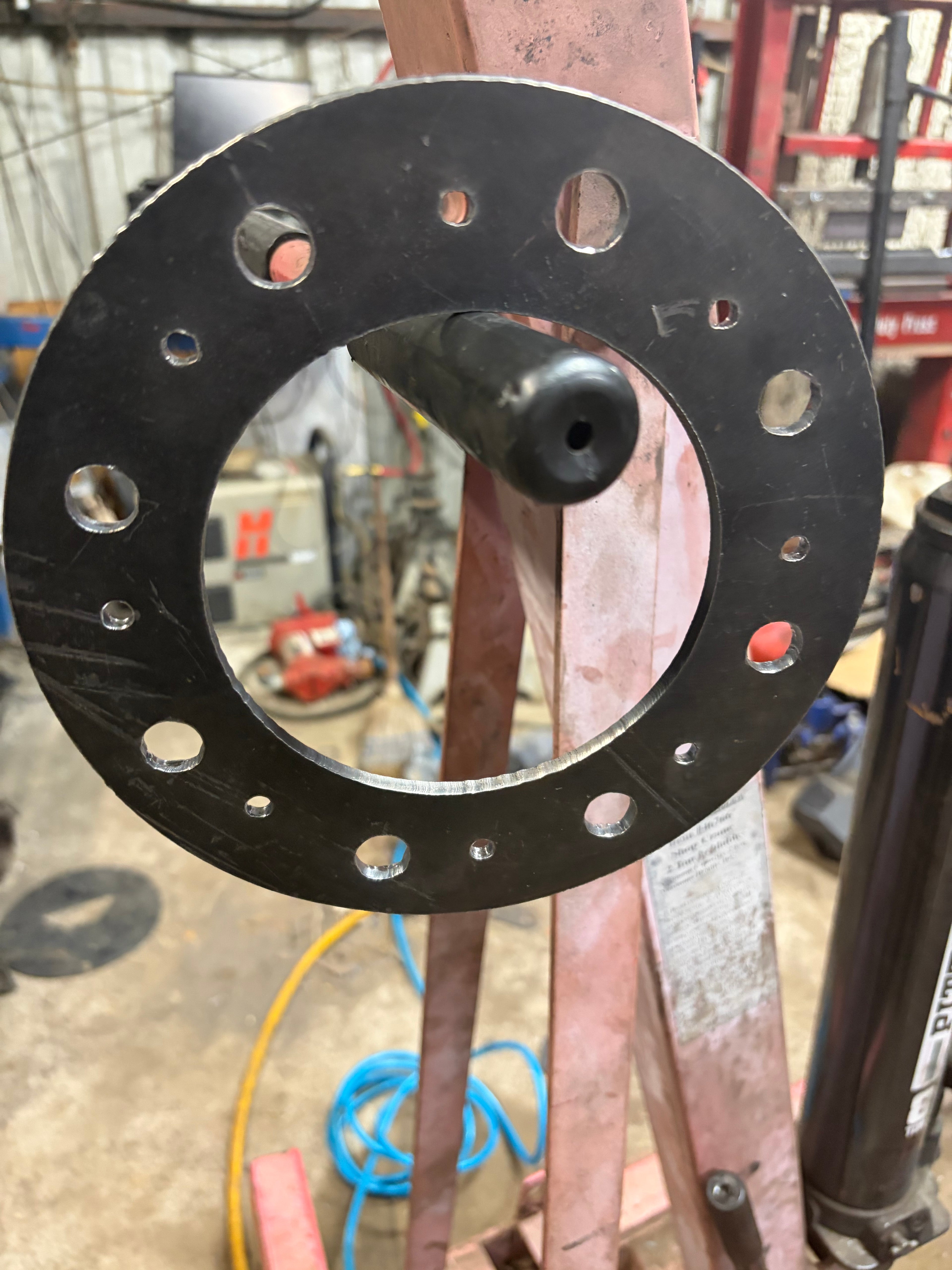 Super Duty Dana 60 8x6.5 Drill Jig.