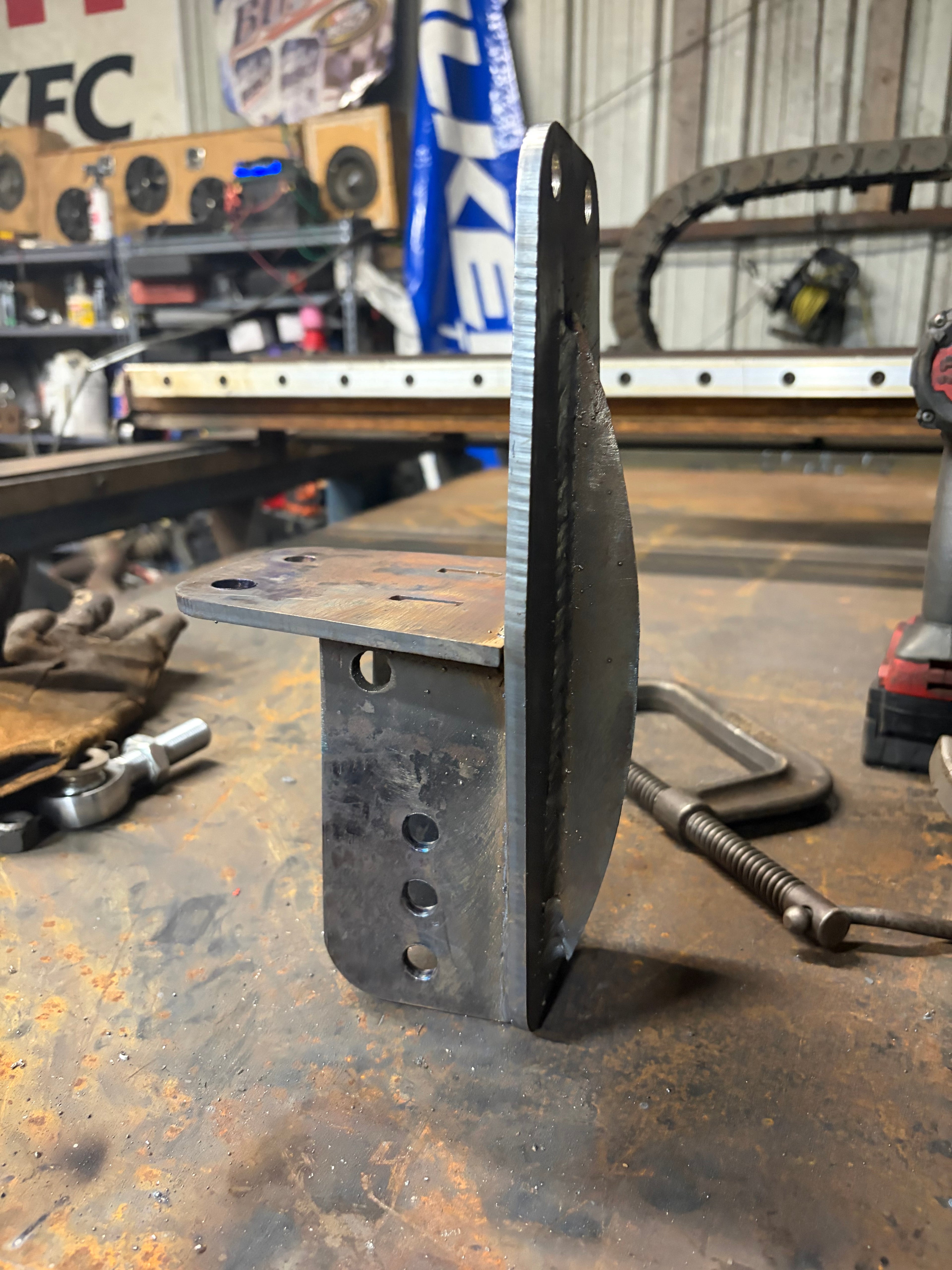 DIY Frame Side Track bar mount MJ/XJ/ZJ