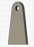 Shock Tab Mount Flat