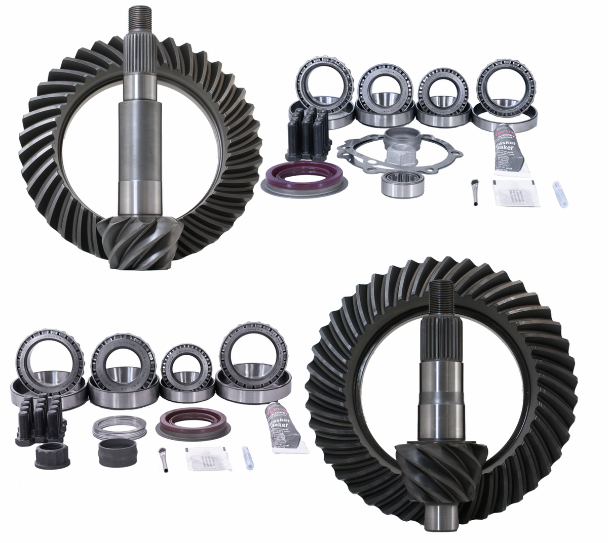Revolution Gear one-ton swap gear package for 1988 and older smooth-housing 14-bolt and high-pinion Dana 60